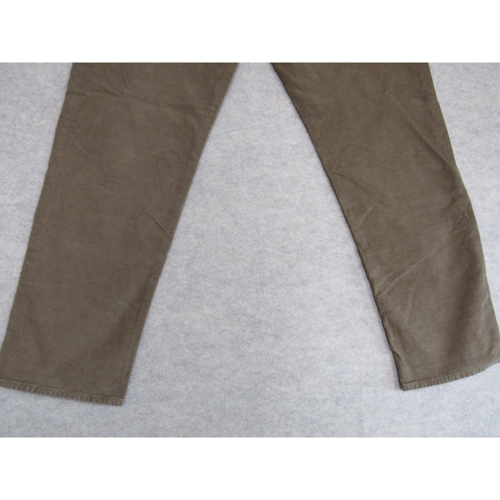 J.Crew Mens Brown Classic Straight Corduroy Pants 34x32 Stretch Cotton Cord - Picture 10 of 10
